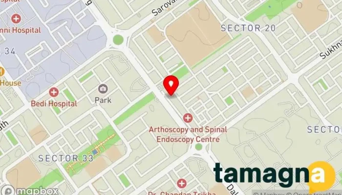 map of 20 Computer Warehouse Computer store in Chandigarh