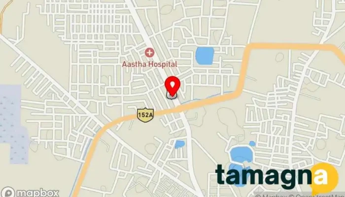 map of A To Z Cafe Computer store in Kaithal