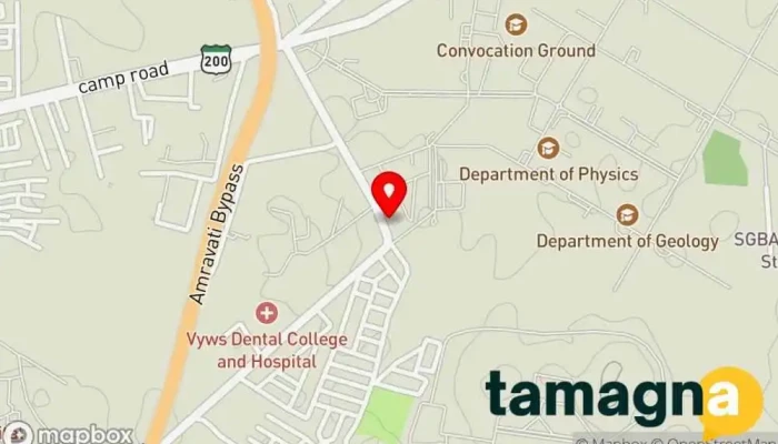 map of Aai Computers Computer store in Amravati