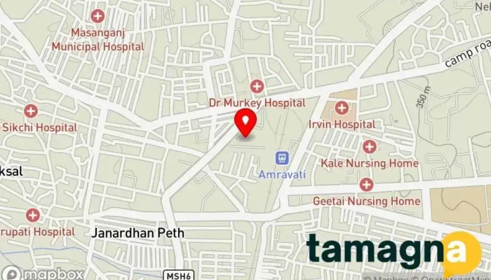 map of AAyush Pharma Computer store in Amravati
