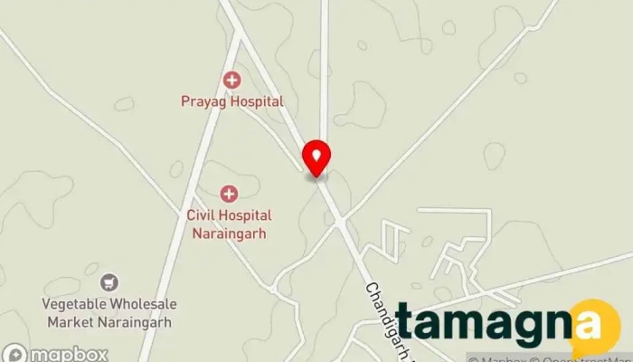 map of Advanced computer education center Establishment in Naraingarh