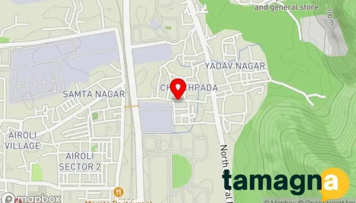map of Airoli chinchpada Ganesh Nagar Electronics store in Navi Mumbai