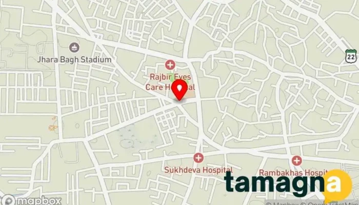 map of AIRTEL XSTREAM FIBER Internet service provider in Jhajjar