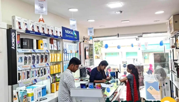 Ajanta Electronic Smartcafe -  Inside - Alibag