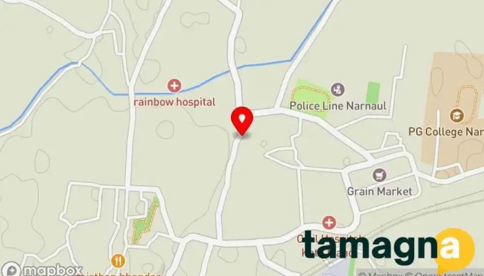 map of AMBEY CYBER CAFE Internet cafe, Cafe in Narnaul