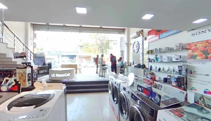Ambica Electronics -   A Premium Multi Brand Showroom   Best Electronics Showroom Mi Dealer Daikin Dealer In Narnaul Street View 360deg - Narnaul