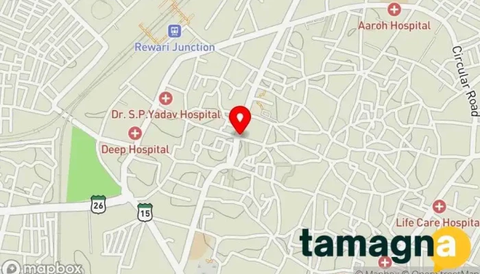 map of Apple Corner Electronics store in Rewari, Kanmajra