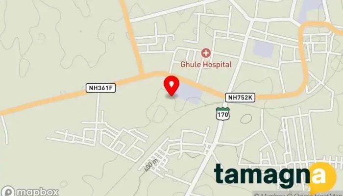 map of Asha Xerox Printing equipment supplier, Computer store in Gangakhed
