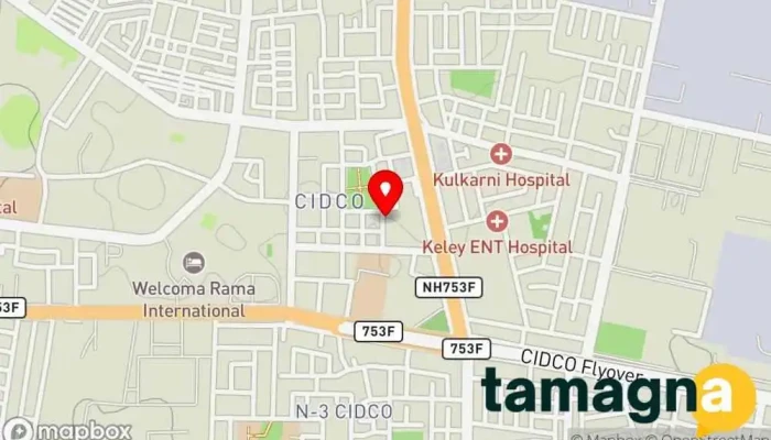 map of Aspire Technologies (Laptop Repairs & Laptop Sales) Computer store in Chhatrapati Sambhajinagar