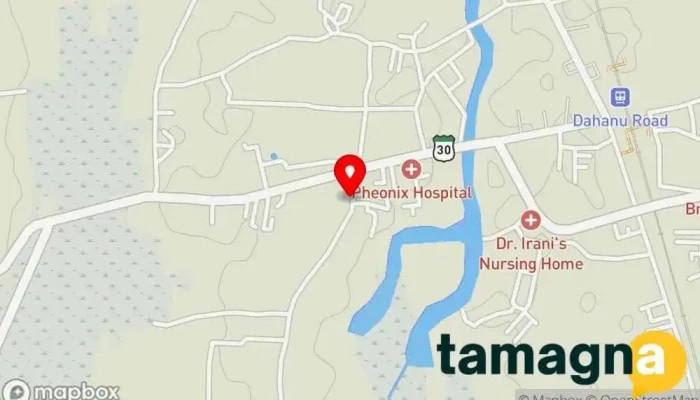 map of Axion Infotech Software company in Dahanu