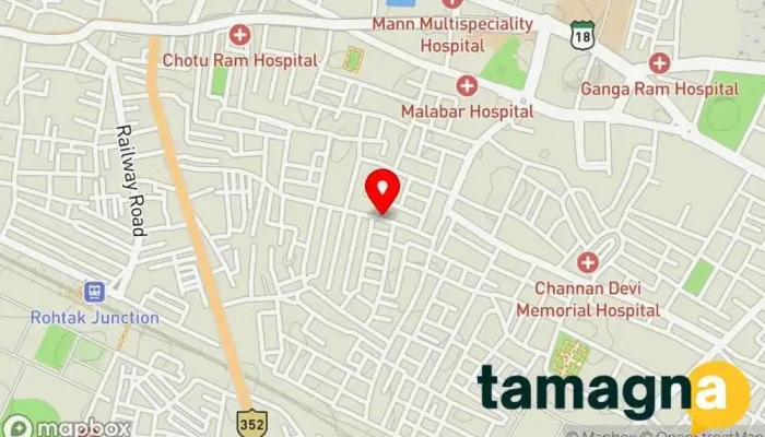 map of BATRA COMPUTERS Computer store in Rohtak