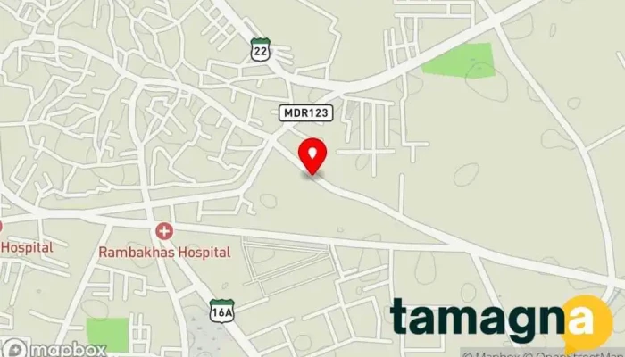 map of Bhai Chara Tambacoo & Hooka Store Electronics store in Jhajjar