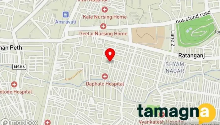 map of Bright Computers Computer store, Internet service provider in Amravati