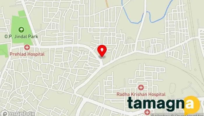 map of BROS Gaming and Chill Video game store in Thanesar