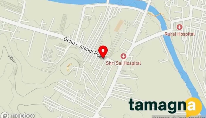 map of Caffeine Hub, Alandi Coffee shop in Alandi Rural