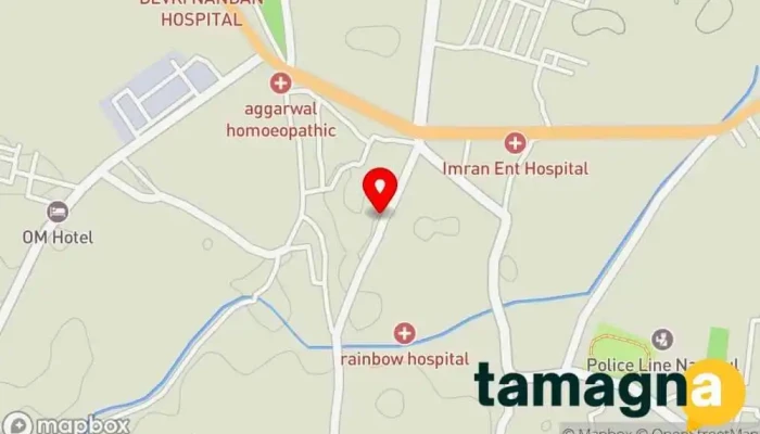 map of Chhabra Electronics Electronics store in Narnaul