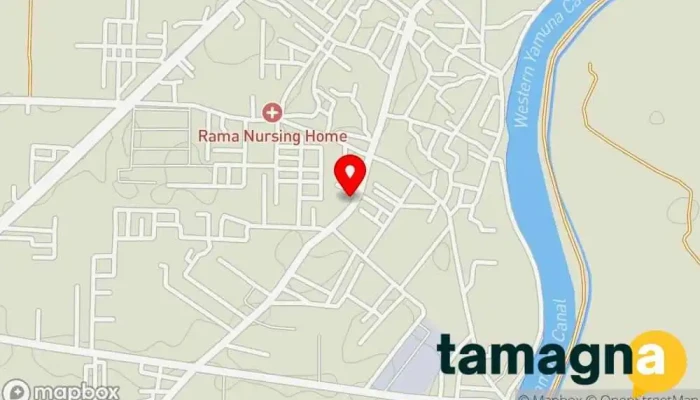 map of Chopra Electronics Electronics store in Radaur