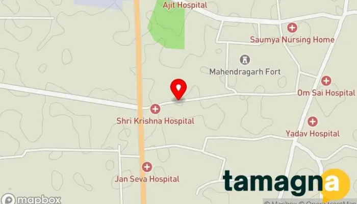 map of Computer World Printer repair service, Print shop, Toner cartridge supplier in Satnali, Mahendragarh
