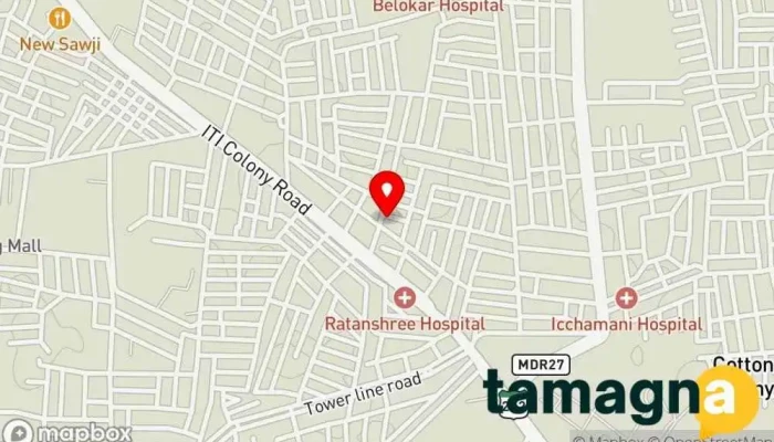 map of Constek IT Solutions cctv computer cpplus hikvision Computer store, Camera store, Security system installation service in Amravati