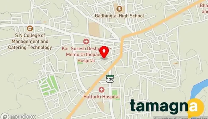 map of Creative Computrs Computer store in Gadhinglaj