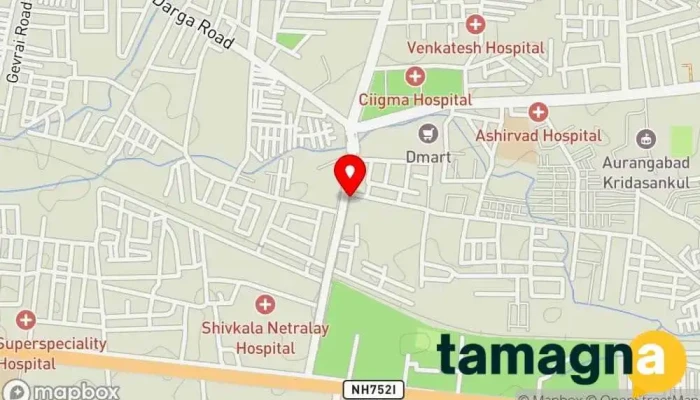 map of Cyber Zone Internet Cafe Internet cafe, Computer repair service, Computer store, Copy shop, Courier service, Digital printer, Fax service, Lamination service in Chhatrapati Sambhajinagar