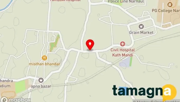 map of Daya Cyber Cafe Internet cafe in Narnaul