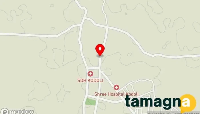 map of Dhanwanti Electronics Electronics store in Kodoli