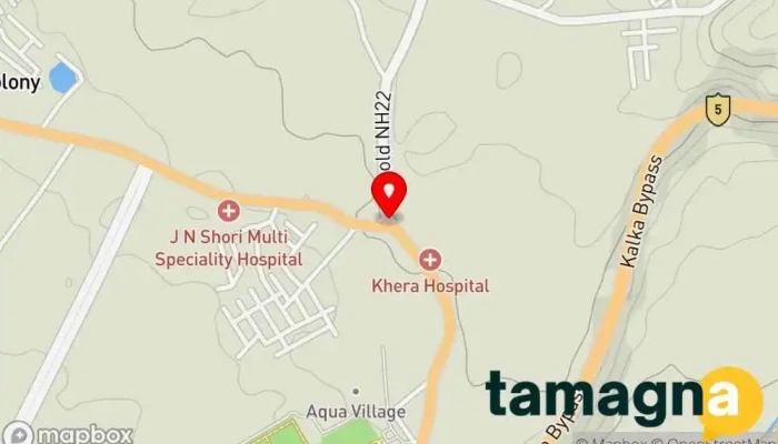 map of Dhiman Fashion Collections General store in Pinjore