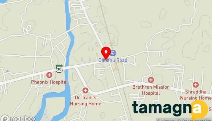 map of Digi1 Dahanu Electronics store in Dahanu