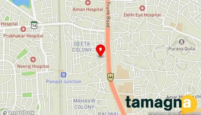 map of Digitech Computers Computer accessories store, Computer store in Panipat