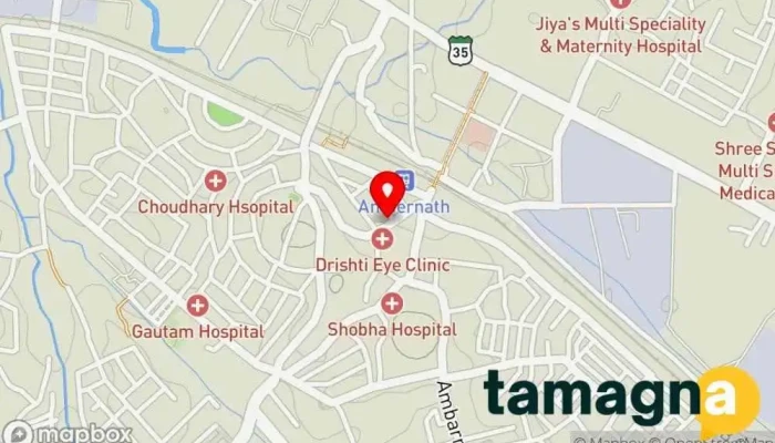map of Dream Machines Computer store, Computer accessories store, Computer service, Printer repair service, Toner cartridge supplier in Mumbai, Ambernath