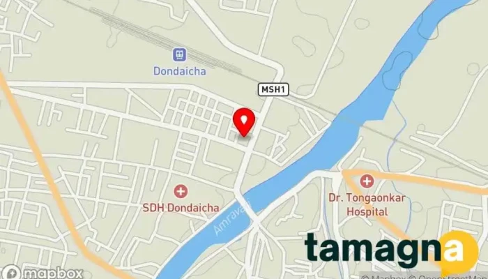 map of DURVA COMPUTERS NMC Computer store in Dondaicha