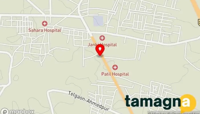 map of Dwarkadas Shamkumar Ahmadpur - MG College Road Clothes market, Boutique, Bridal shop, Clothing store, Clothing wholesale market place, Designer clothing store, Dress store, Fabric store, Saree Shop, Wholesale market in Ahmedpur