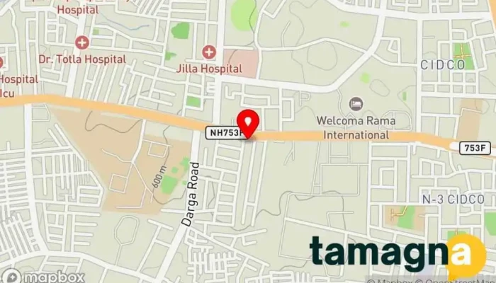 map of Eagle Computers Computer store in Chhatrapati Sambhajinagar