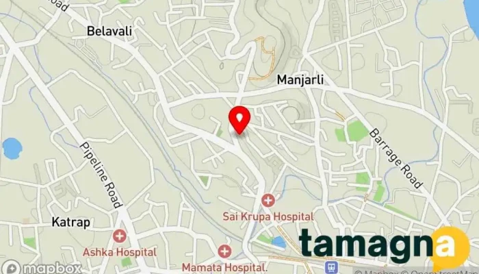 map of EKNANDA INFOTECH Computer store, Computer service in Badlapur
