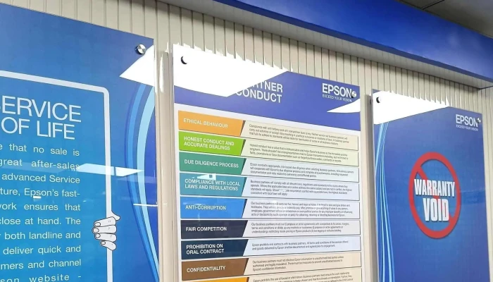 Epson Authorised Service Centre -    Inkmatrix Solutions Schedule - Rewari