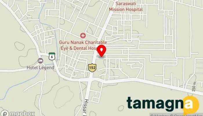 map of Eracom Technologies - Software,Website,Android app development Software company, Internet marketing service in Pehowa