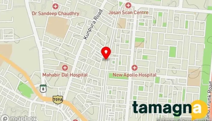 map of F1 INFO Solutions & Services Pvt Ltd Electronics store in Karnal