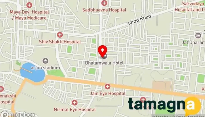 map of G R TECHNOLOGY Computer support and services in Jind