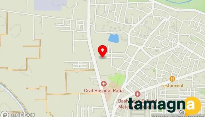 map of Ganpati Enterprises Electronics store in Ratia
