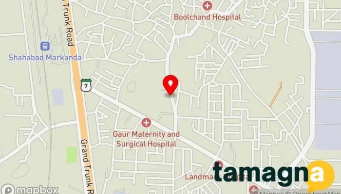 map of Gaur Gadgets Computer repair service in Shahbad