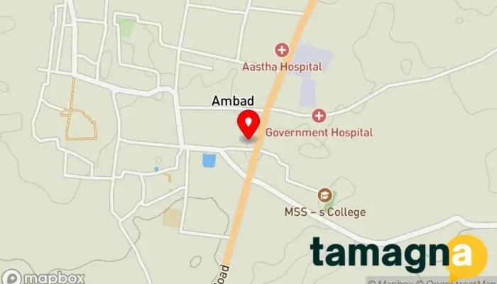 map of Geeta Computer Education center, College, School in Ambad