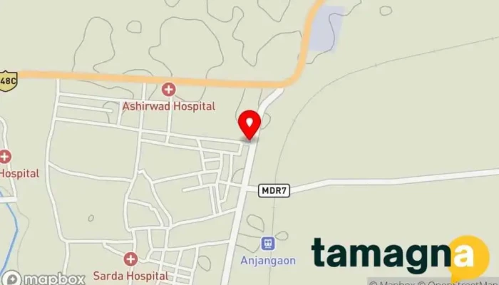 map of Gurumauli Online Center Computer Sales and service Computer store in Anjangaon