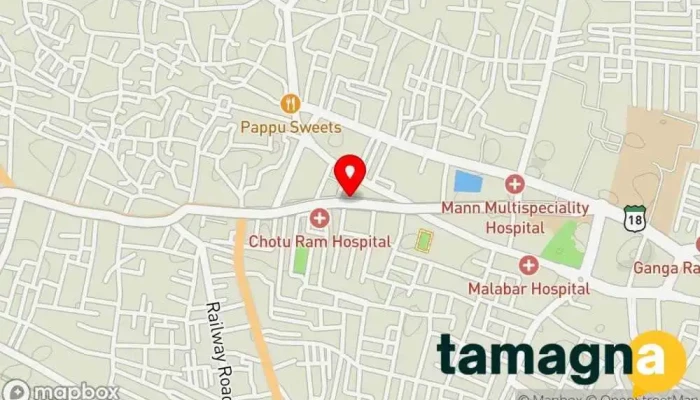 map of Hardware clinic Computer store in Rohtak