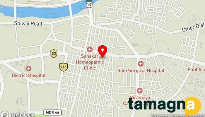 map of HD INFOTECH Computer store in Dhule