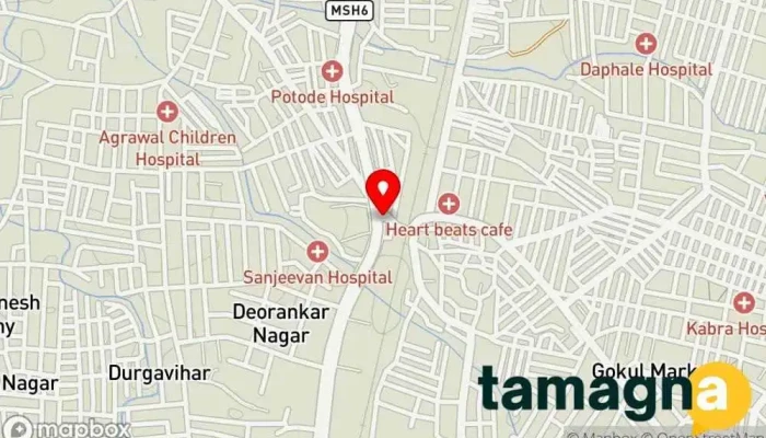 map of HP World - Amravati Computer store in Amravati