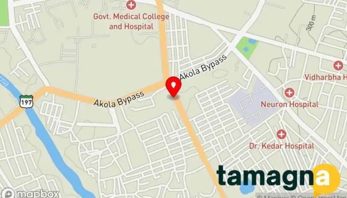 map of HP WORLD - IRG Computers Akola Computer store in Akola
