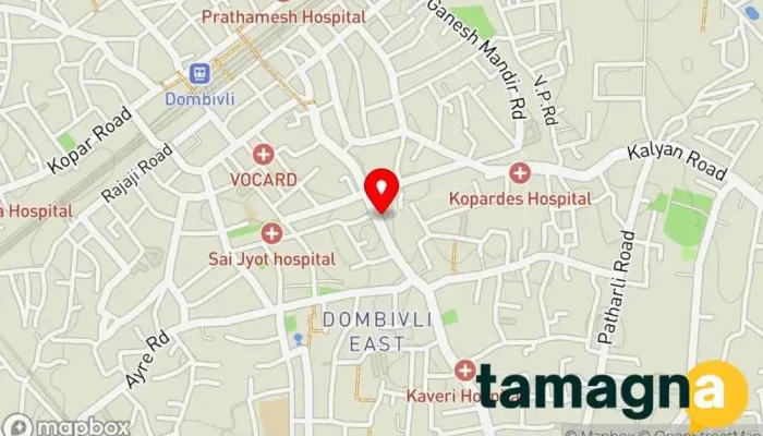 map of HP World Computer store in Dombivli