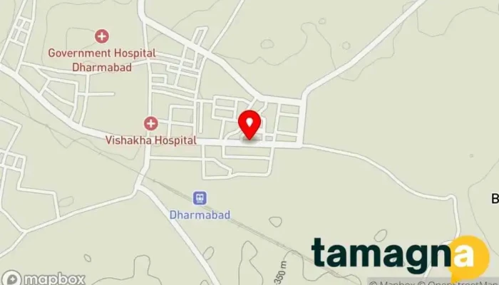 map of HUSSAIN COMPUTER AND COACHING CENTRE Computer store in Dharmabad