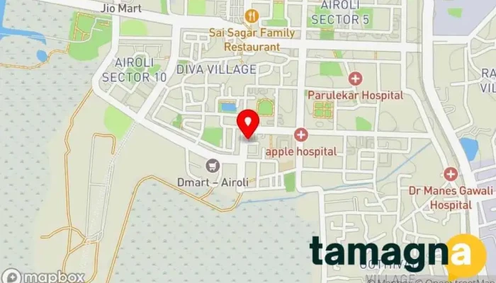 map of Ideal Center of Computer Education Computer training school, Education center, Educational institution in Navi Mumbai